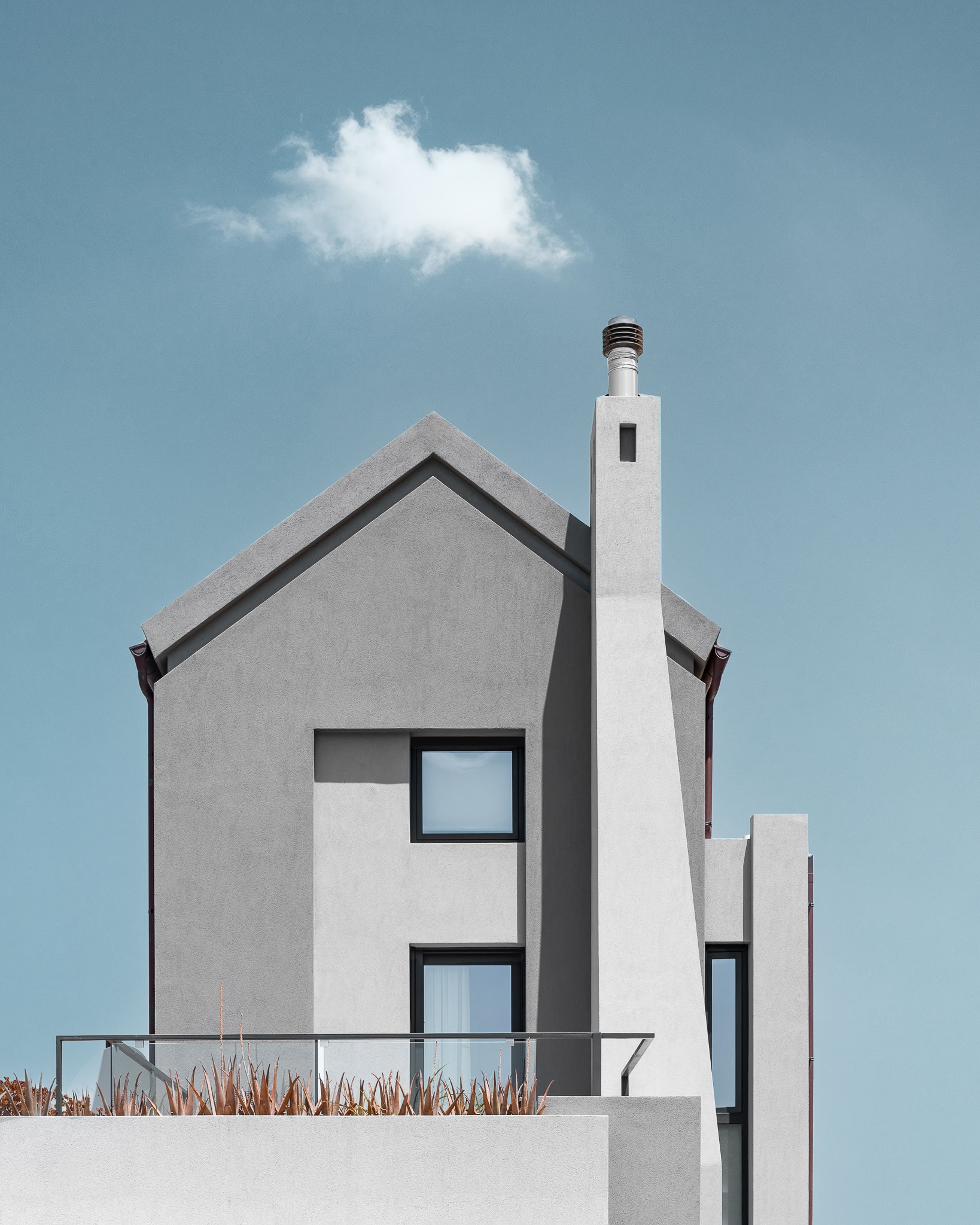 Cloud Over House | Crete, Greece